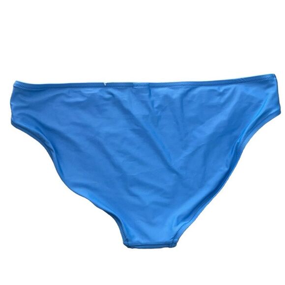 J.Crew Classic full-coverage bikini bottom in Sail Blue XL NWT - Picture 5 of 7